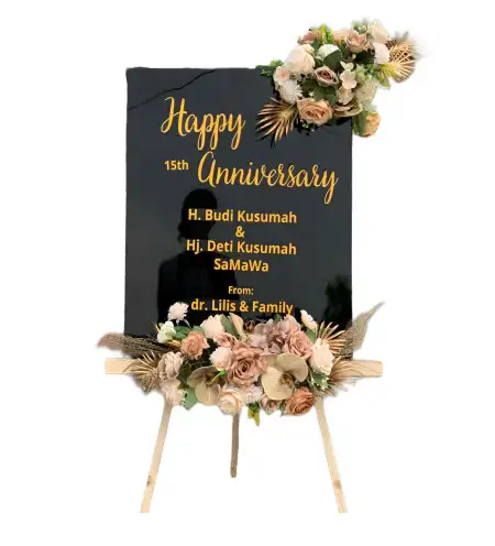 Papan Bunga Akrilik Ngesrep